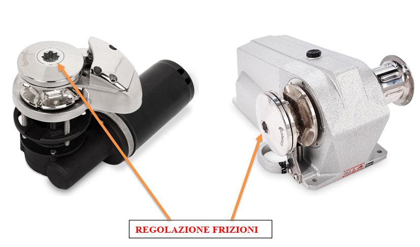 Regolazione frizioni
